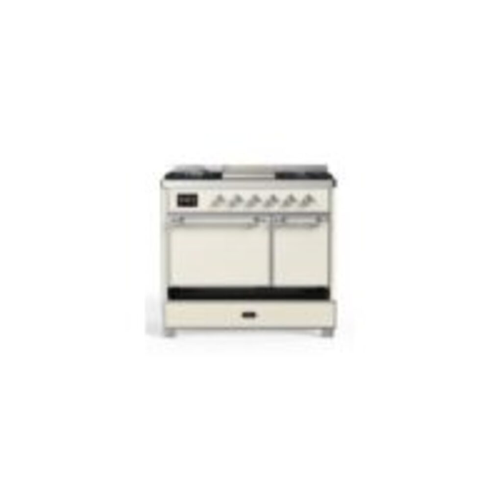 ILVE UMD10F Majestic II 40 inch Dual Fuel Range with 6 Burners, Griddle