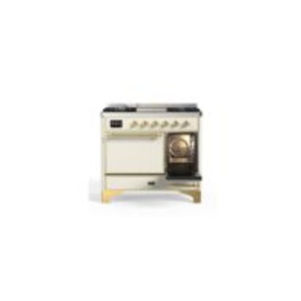 ILVE UMD10F Majestic II 40 inch Dual Fuel Range with 6 Burners, Griddle
