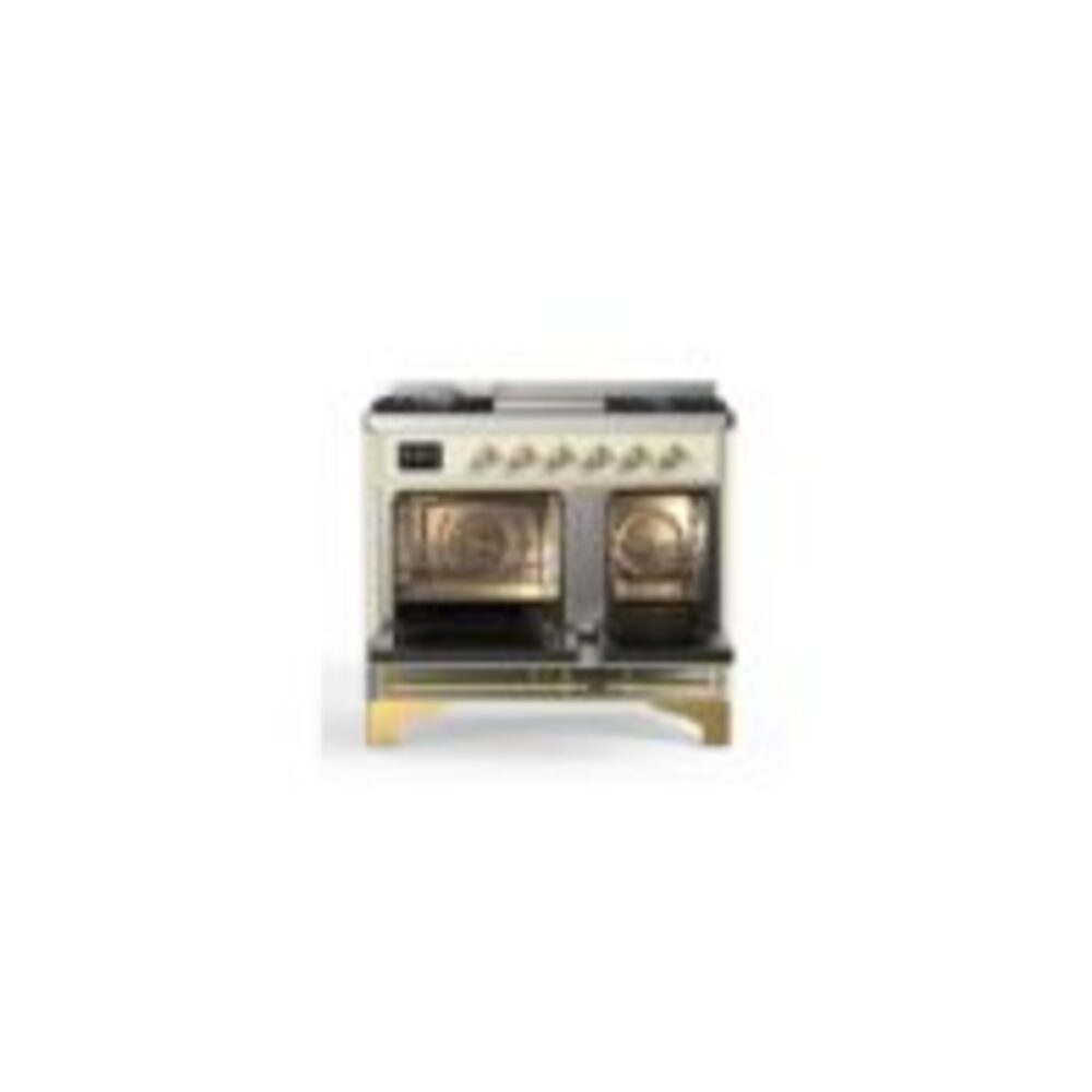 ILVE UMD10F Majestic II 40 inch Dual Fuel Range with 6 Burners, Griddle