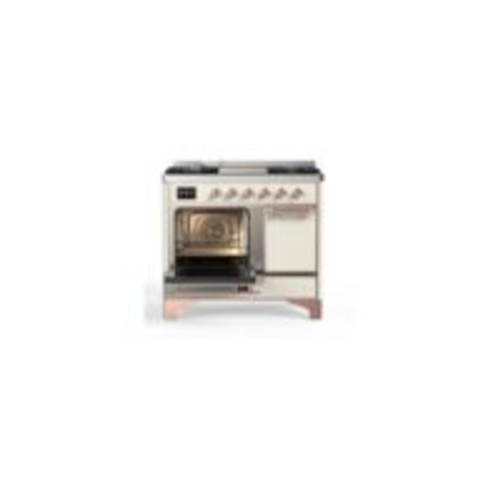 ILVE UMD10F Majestic II 40 inch Dual Fuel Range with 6 Burners, Griddle