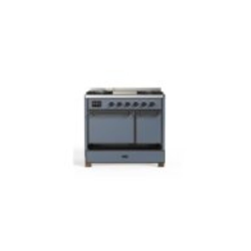 ILVE UMD10F Majestic II 40 inch Dual Fuel Range with 6 Burners, Griddle