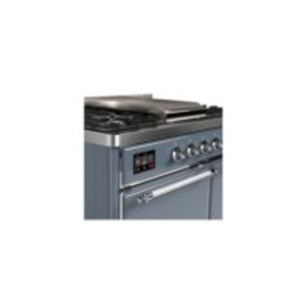 ILVE UMD10F Majestic II 40 inch Dual Fuel Range with 6 Burners, Griddle
