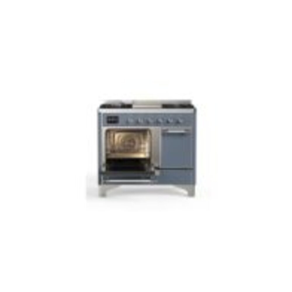 ILVE UMD10F Majestic II 40 inch Dual Fuel Range with 6 Burners, Griddle