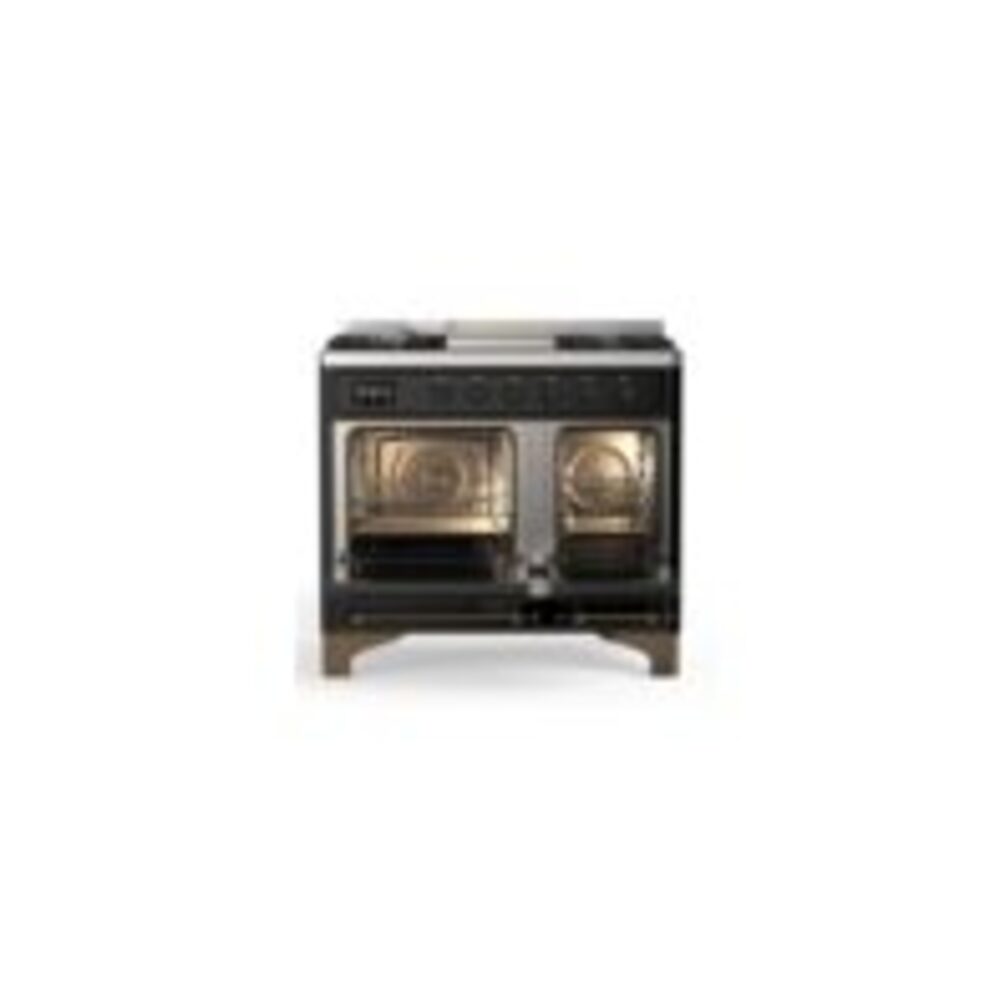 ILVE UMD10F Majestic II 40 inch Dual Fuel Range with 6 Burners, Griddle