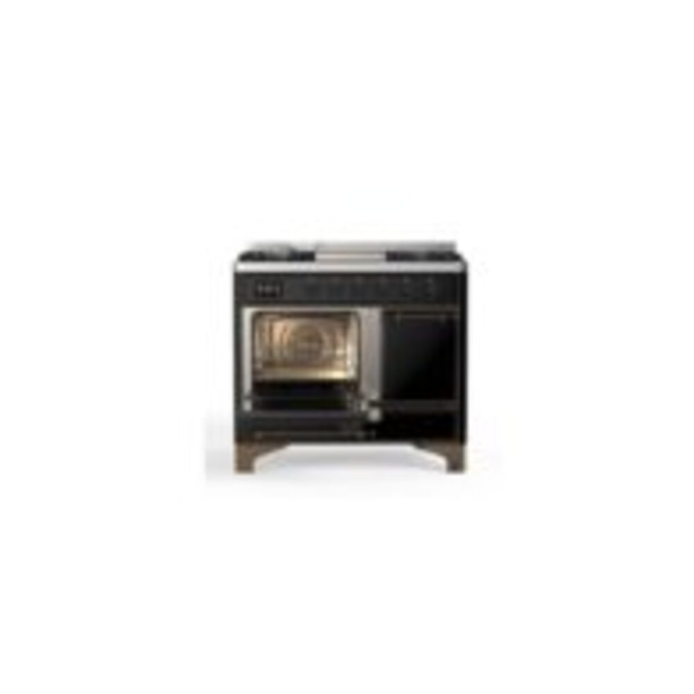 ILVE UMD10F Majestic II 40 inch Dual Fuel Range with 6 Burners, Griddle