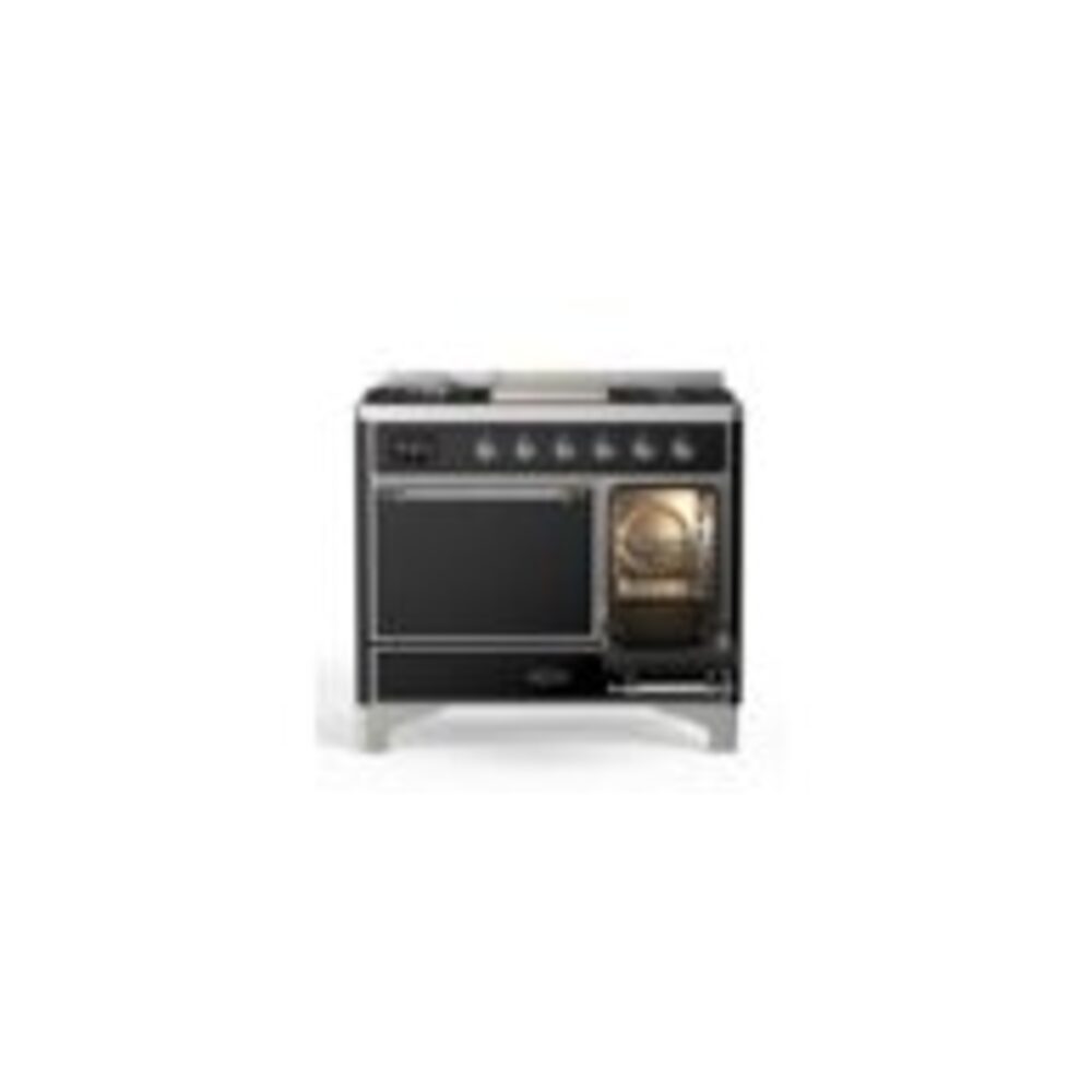 ILVE UMD10F Majestic II 40 inch Dual Fuel Range with 6 Burners, Griddle