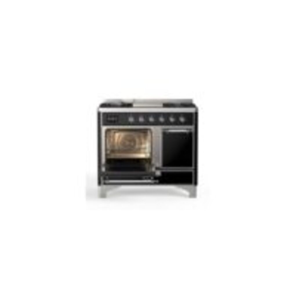 ILVE UMD10F Majestic II 40 inch Dual Fuel Range with 6 Burners, Griddle