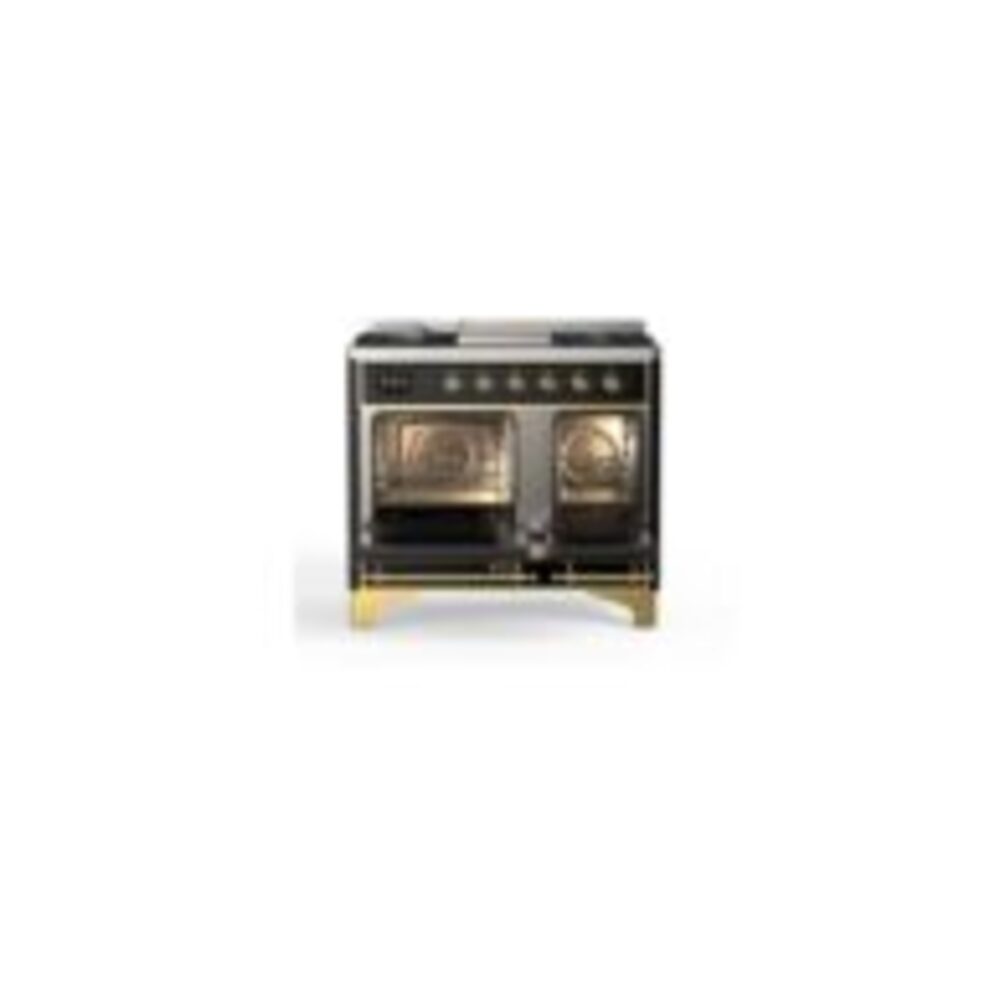 ILVE_UMD10FDQNS3BKG_Majestic_II_40_Dual_Fuel_Range_Top_Angle