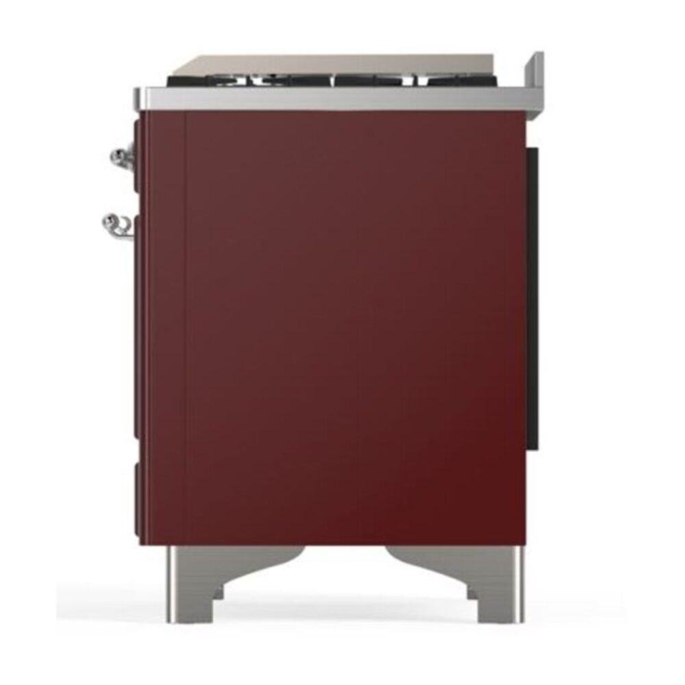 ILVE UMD10F Majestic II 40 inch Dual Fuel Range with 6 Burners, Griddle
