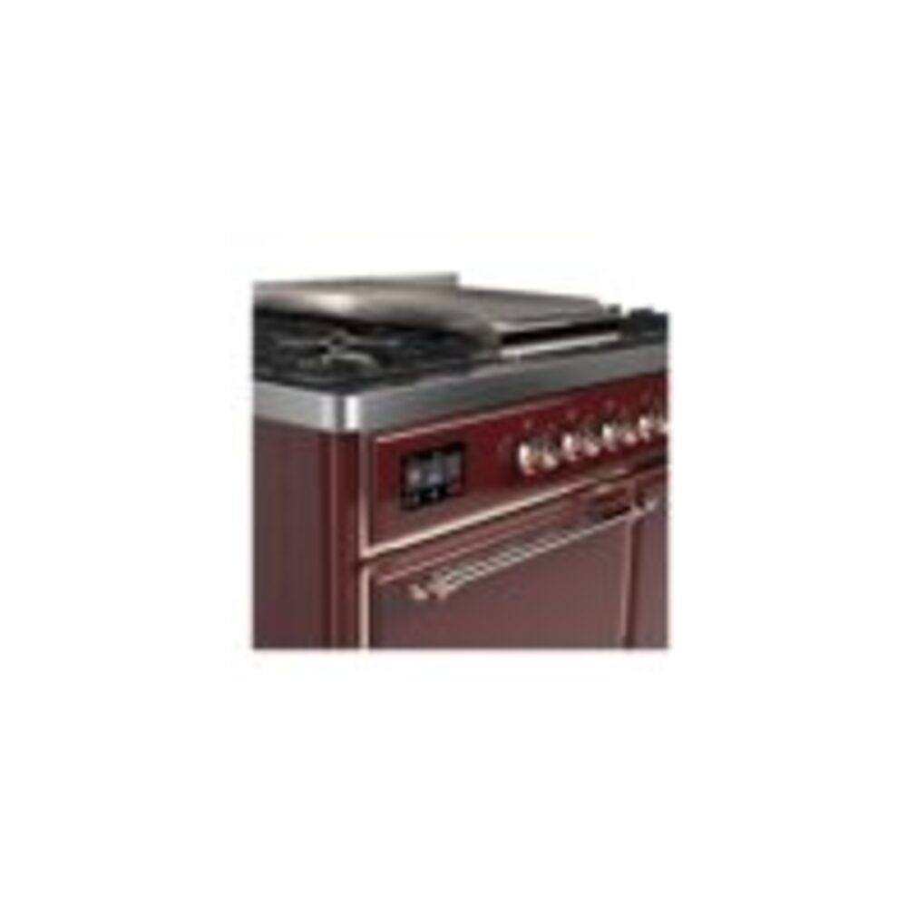 ILVE_UMD10FDQNS3BUPLP_Majestic_II_40"_Dual_Fuel_Range_Front_View