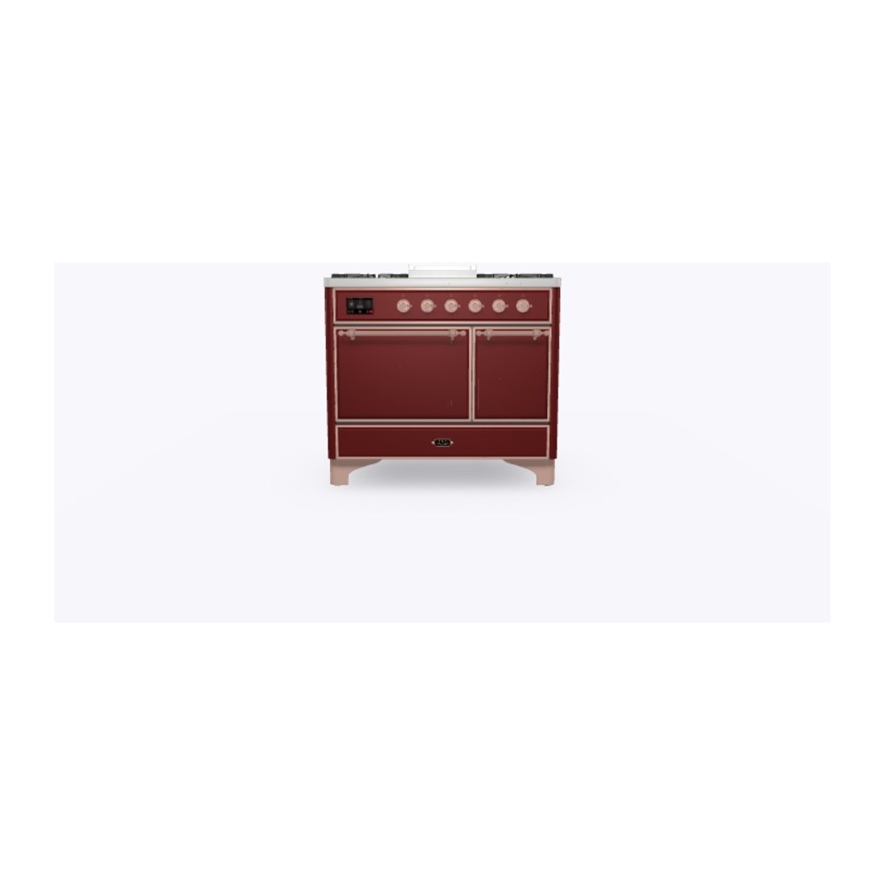 ILVE_UMD10FDQNS3BUPLP_Majestic_II_40"_Dual_Fuel_Range_Front_View