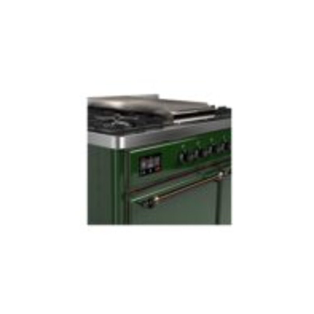 ILVE_UMD10FDQNS3EGB_Majestic_II_40"_Dual_Fuel_Range_Front_View