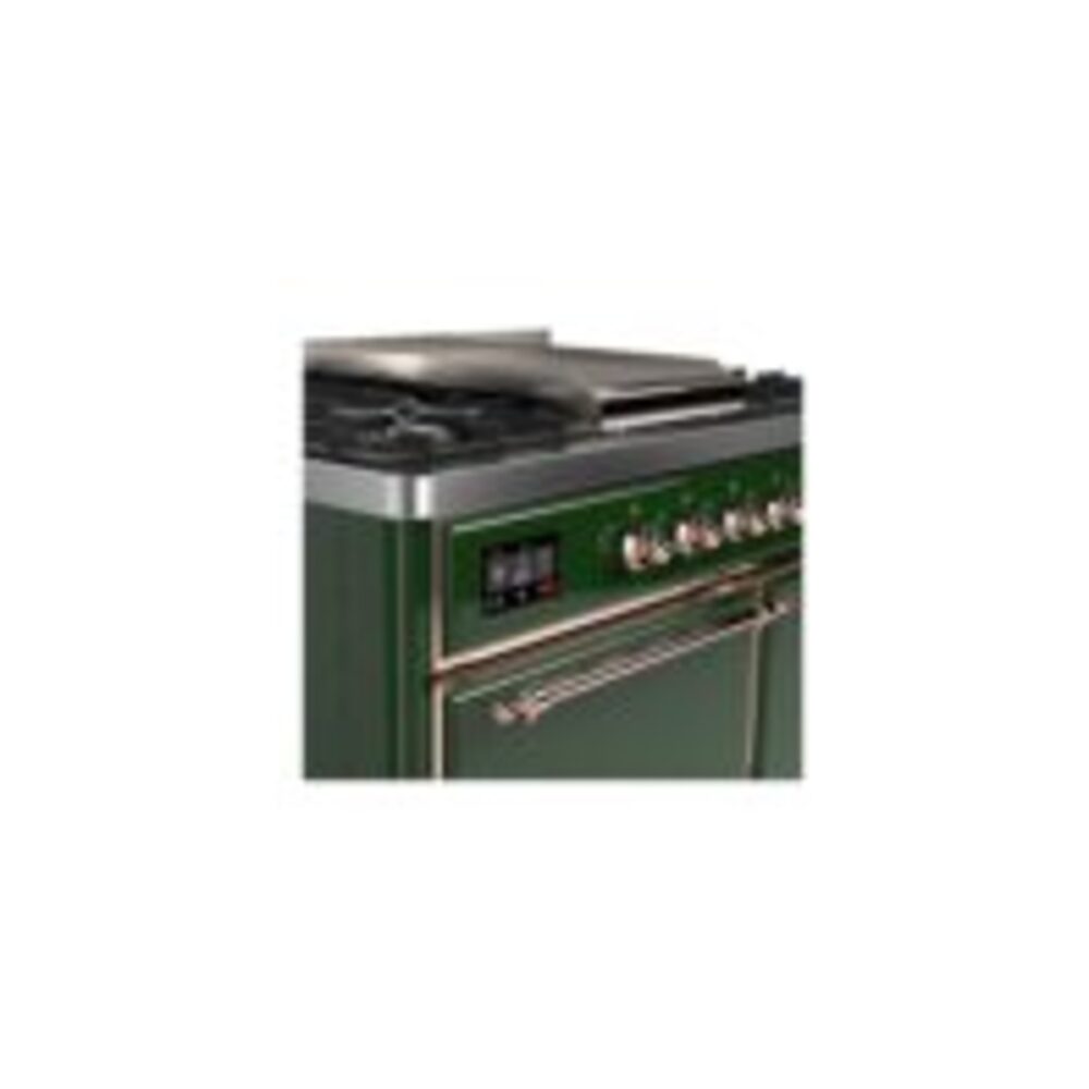 ILVE_UMD10FDQNS3EGPLP_Majestic_II_40"_Dual_Fuel_Range_Front_View