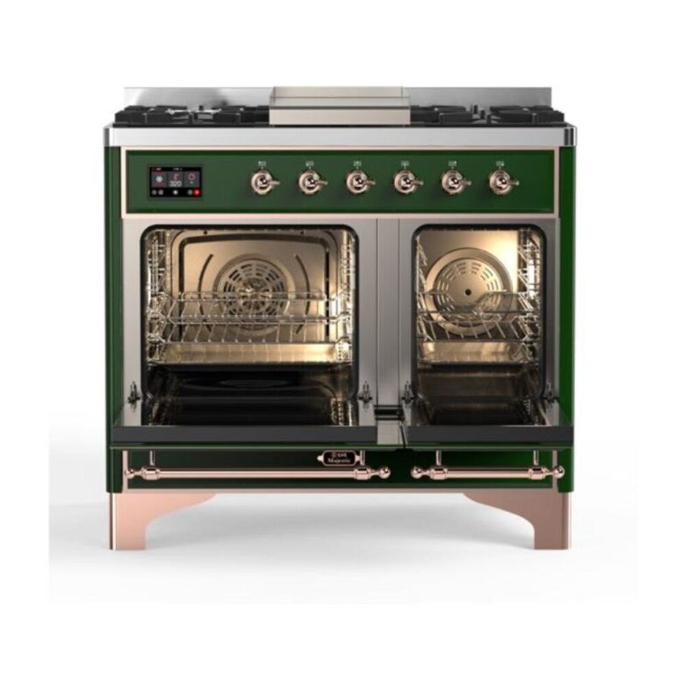 ILVE_UMD10FDQNS3EGP_Majestic_II_40_Dual_Fuel_Range_Top_Angle