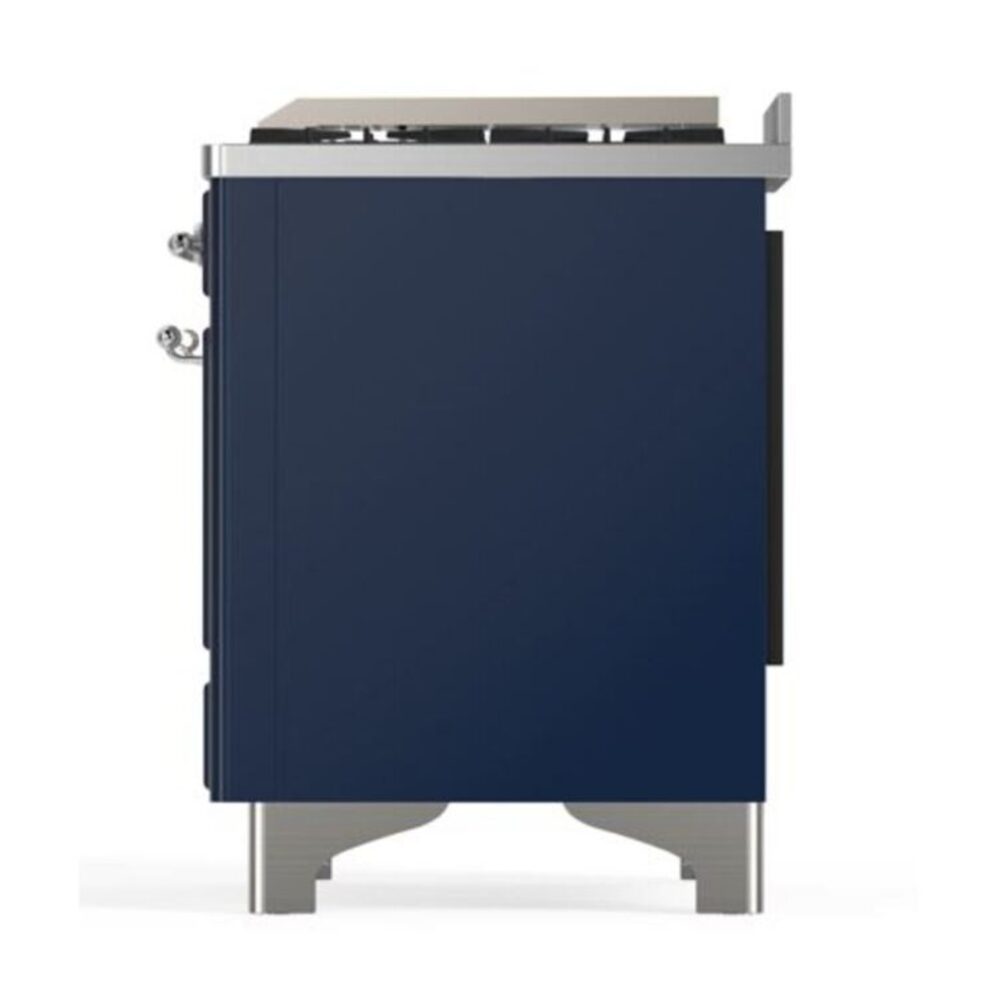 ILVE UMD10F Majestic II 40 inch Dual Fuel Range with 6 Burners, Griddle