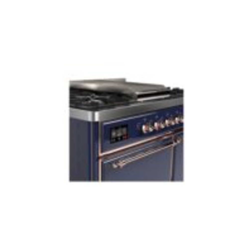 ILVE_UMD10FDQNS3MBPLP_Majestic_II_40"_Dual_Fuel_Range_Front_View
