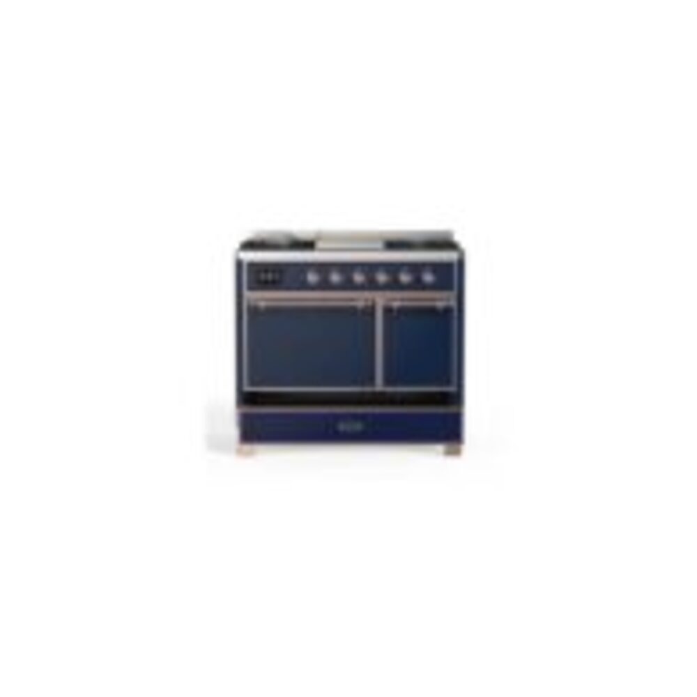 ILVE UMD10F Majestic II 40 inch Dual Fuel Range with 6 Burners, Griddle