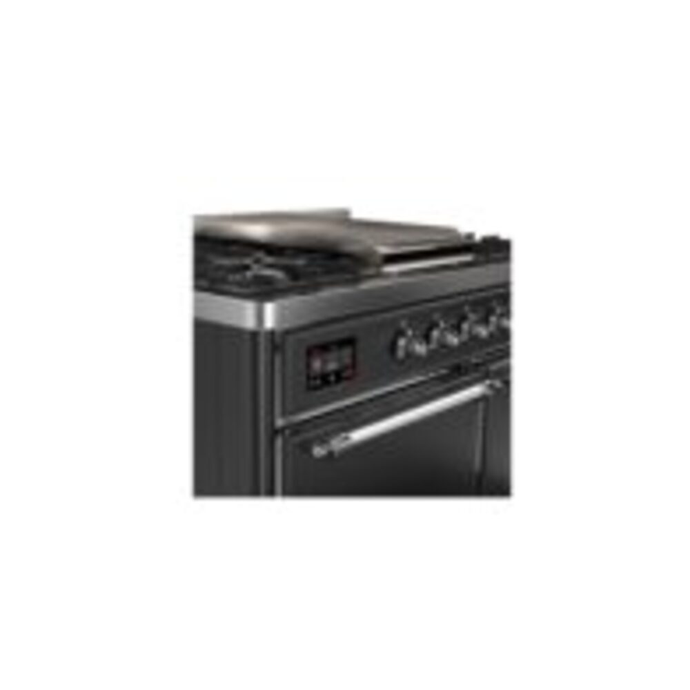 ILVE_UMD10FDQNS3MGCLP_Majestic_II_40"_Dual_Fuel_Range_Front_View