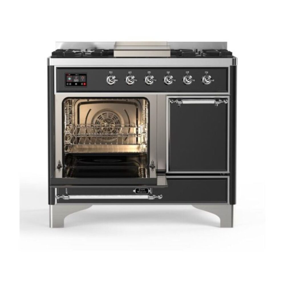 ILVE_UMD10FDQNS3MGC_Majestic_II_40_Dual_Fuel_Range_Left_Angle