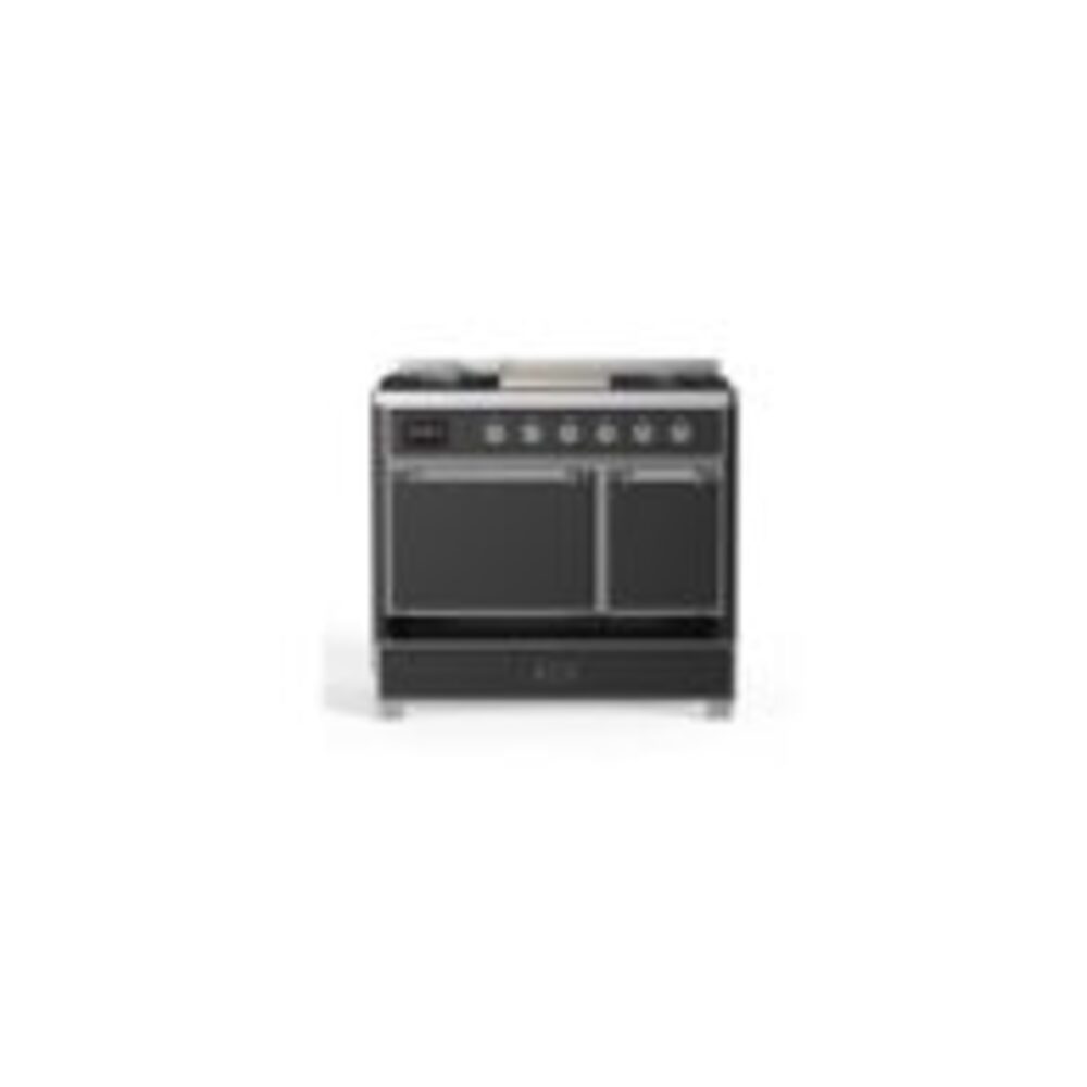 ILVE UMD10F Majestic II 40 inch Dual Fuel Range with 6 Burners, Griddle