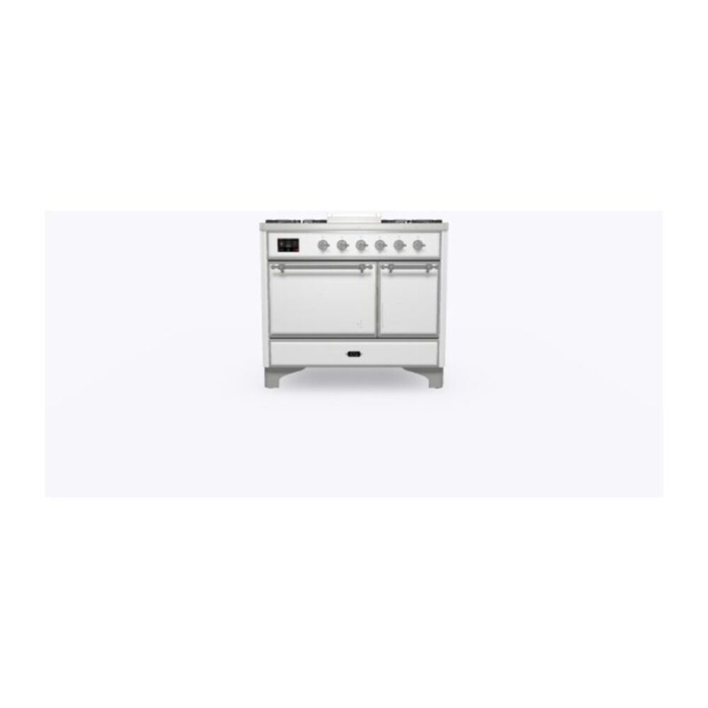 ILVE_UMD10FDQNS3RAC_Majestic_II_40"_Dual_Fuel_Range_Front_View