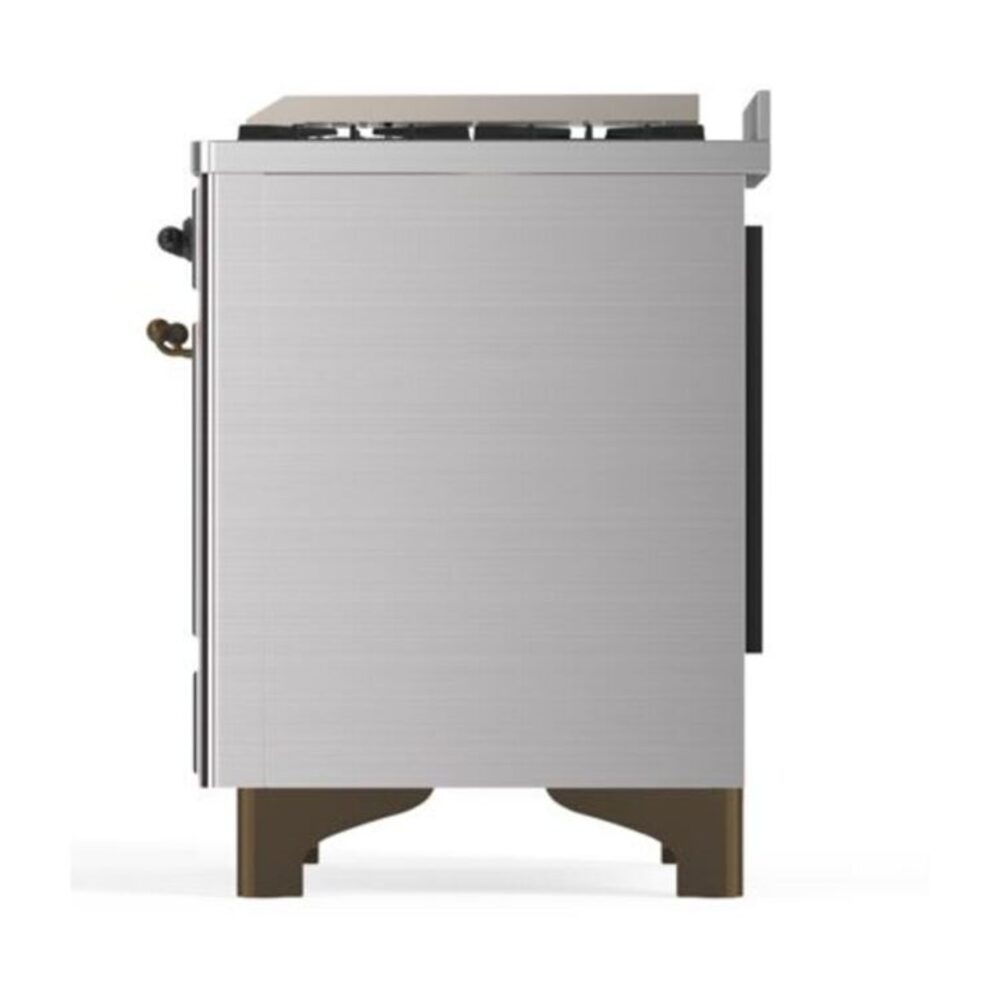 ILVE UMD10F Majestic II 40 inch Dual Fuel Range with 6 Burners, Griddle