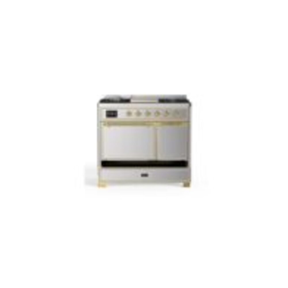 ILVE UMD10F Majestic II 40 inch Dual Fuel Range with 6 Burners, Griddle