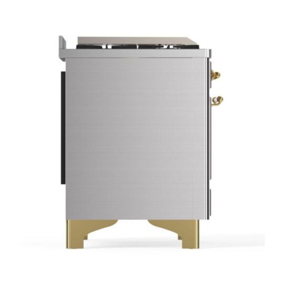 ILVE UMD10F Majestic II 40 inch Dual Fuel Range with 6 Burners, Griddle
