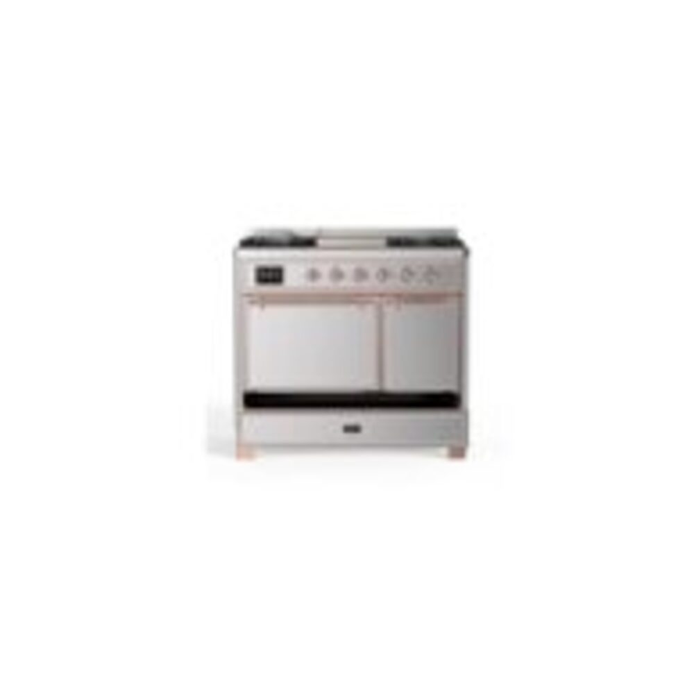 ILVE UMD10F Majestic II 40 inch Dual Fuel Range with 6 Burners, Griddle