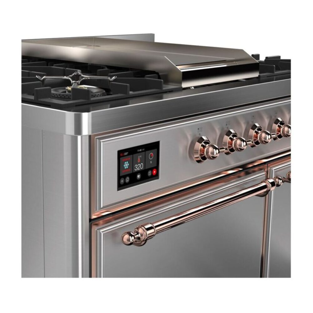 ILVE_UMD10FDQNS3SSP_Majestic_II_40_Dual_Fuel_Range_Front_View