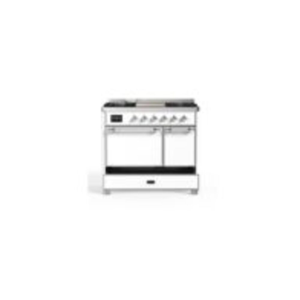 ILVE UMD10F Majestic II 40 inch Dual Fuel Range with 6 Burners, Griddle