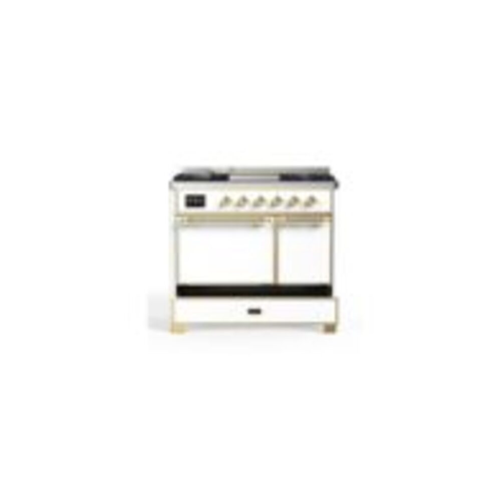 ILVE UMD10F Majestic II 40 inch Dual Fuel Range with 6 Burners, Griddle