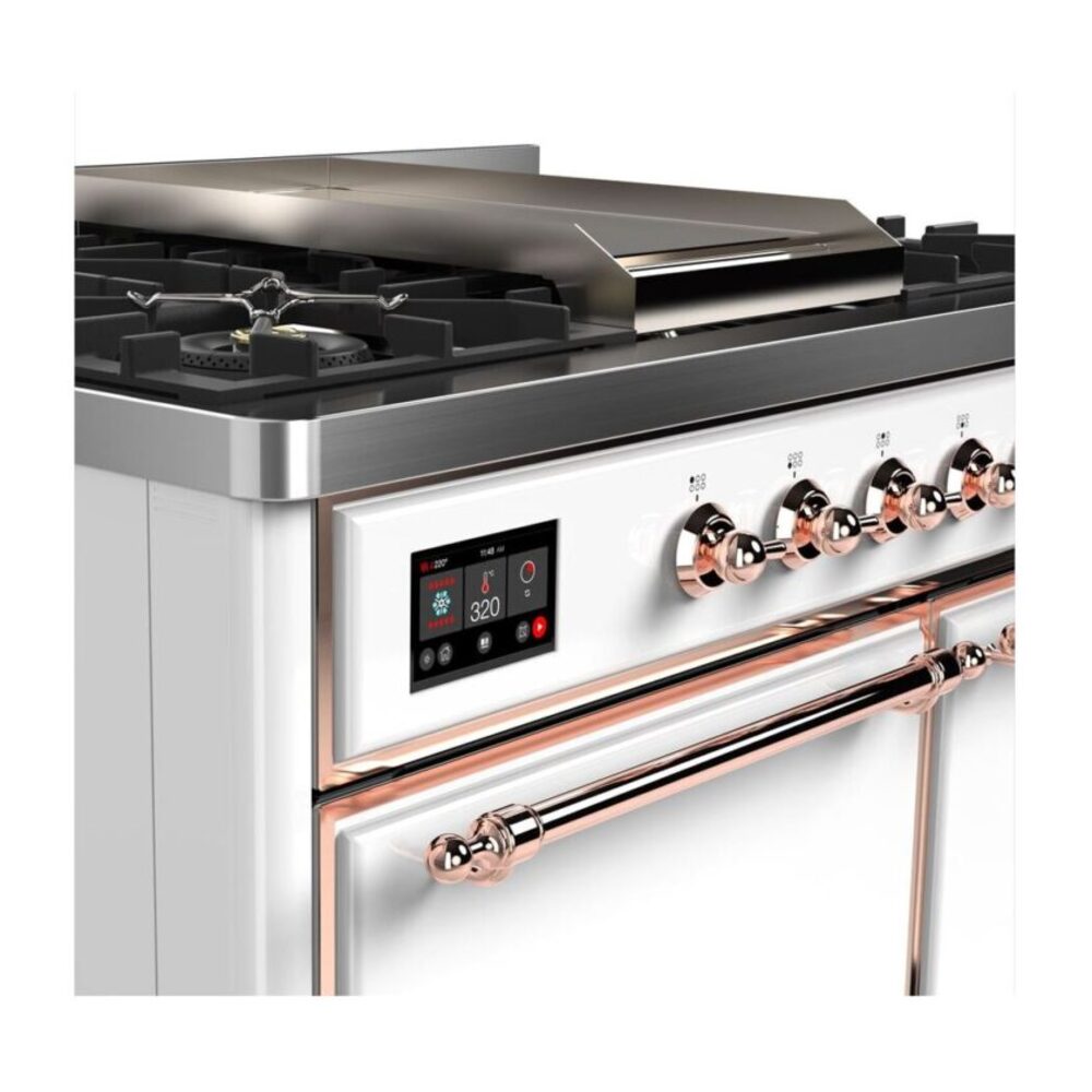 ILVE_UMD10FDQNS3WHP_Majestic_II_40_Dual_Fuel_Range_Front_View