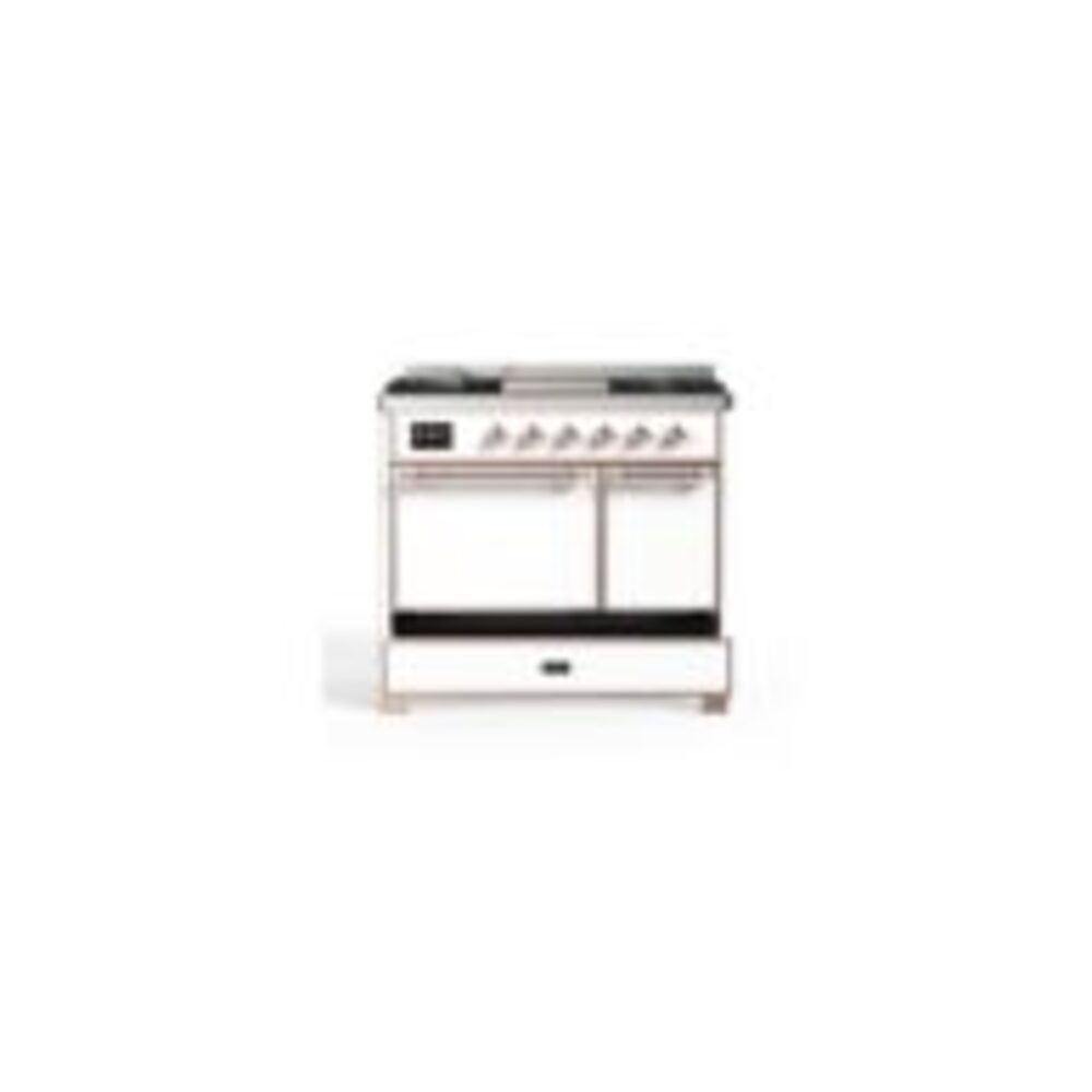 ILVE UMD10F Majestic II 40 inch Dual Fuel Range with 6 Burners, Griddle