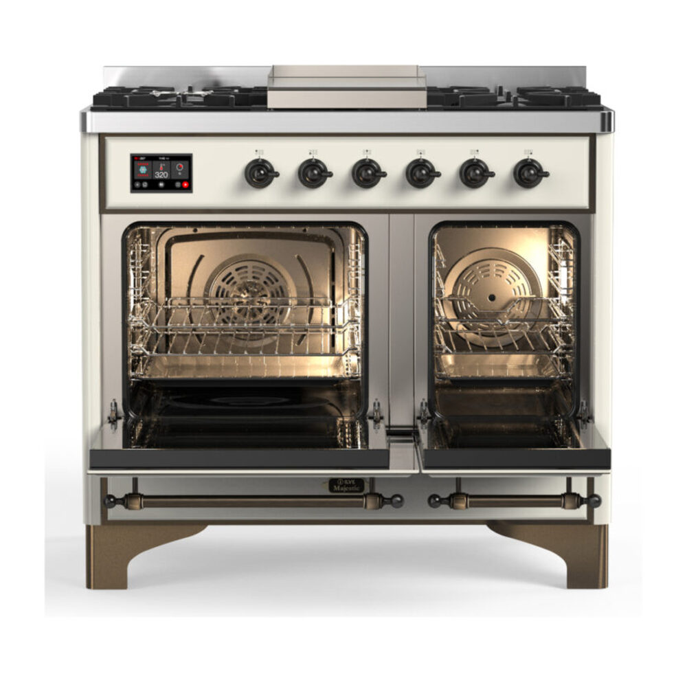 ILVE-UMD40FNR3AWBLP-Double Oven Open View