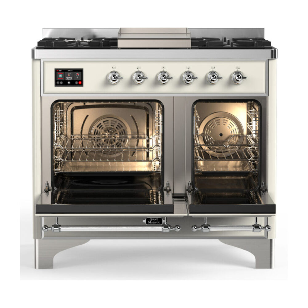 ILVE-UMD40FNR3AWC-Double Oven Open View