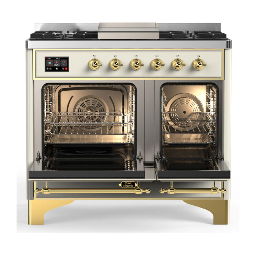 ILVE-UMD40FNR3AWGLP-Double Oven Open View