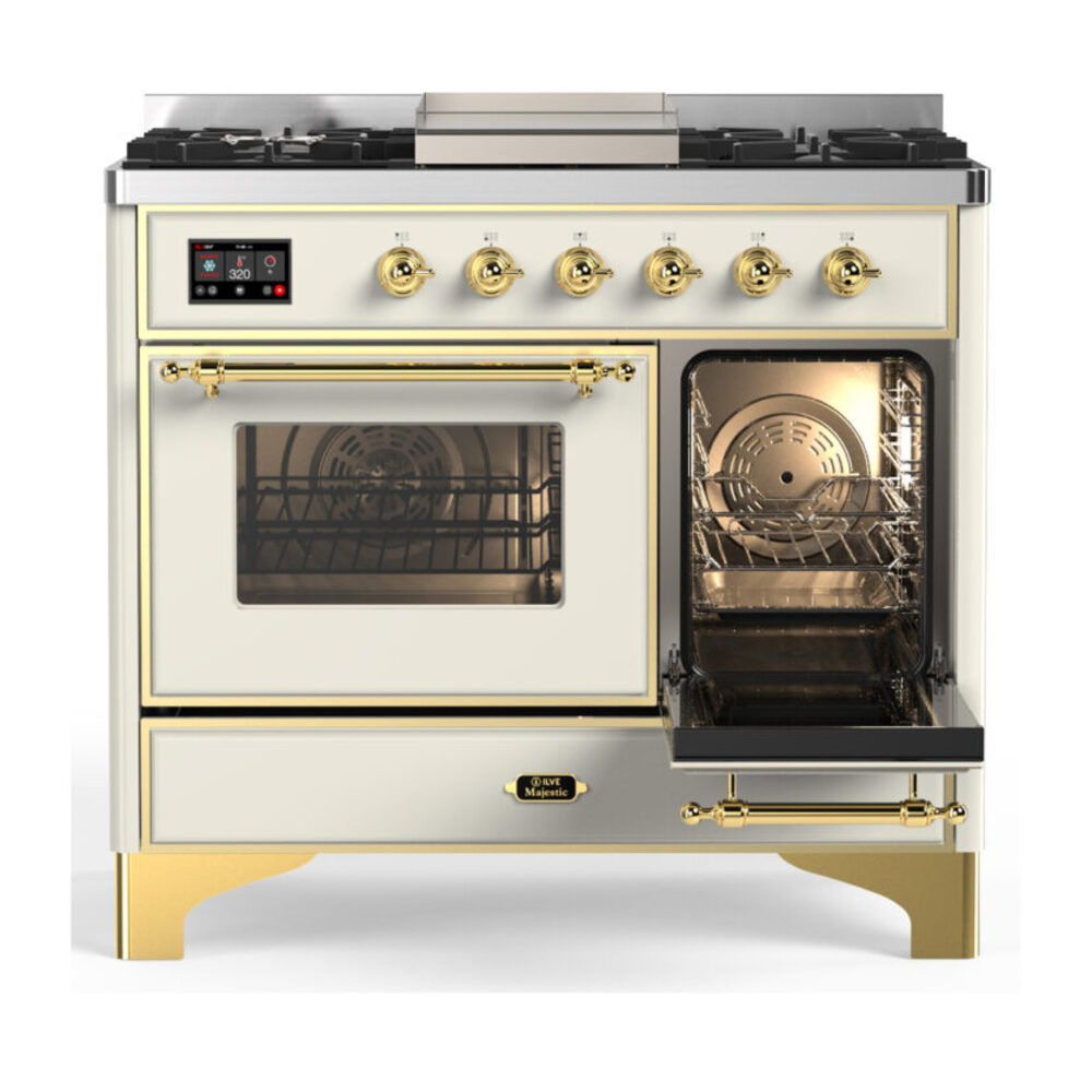 ILVE-UMD40FNR3AWGLP-Secondary Oven Open View