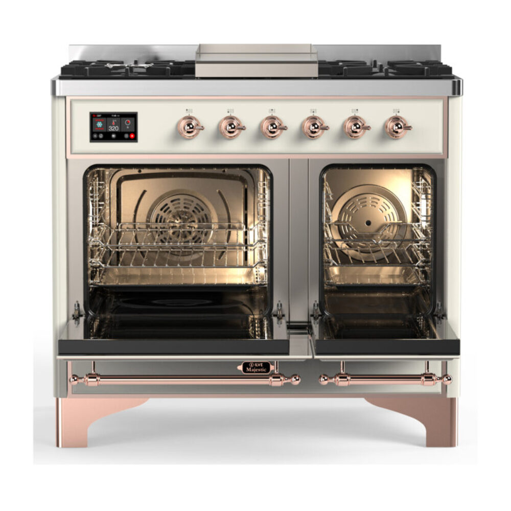 ILVE-UMD40FNR3AWP-Double Oven Open View