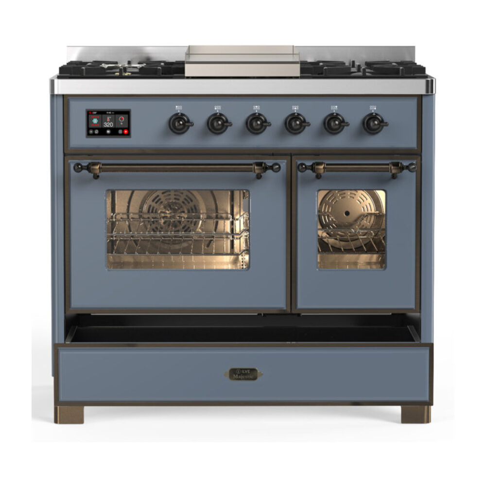 ILVE-UMD40FNR3BGB-Drawer Open View