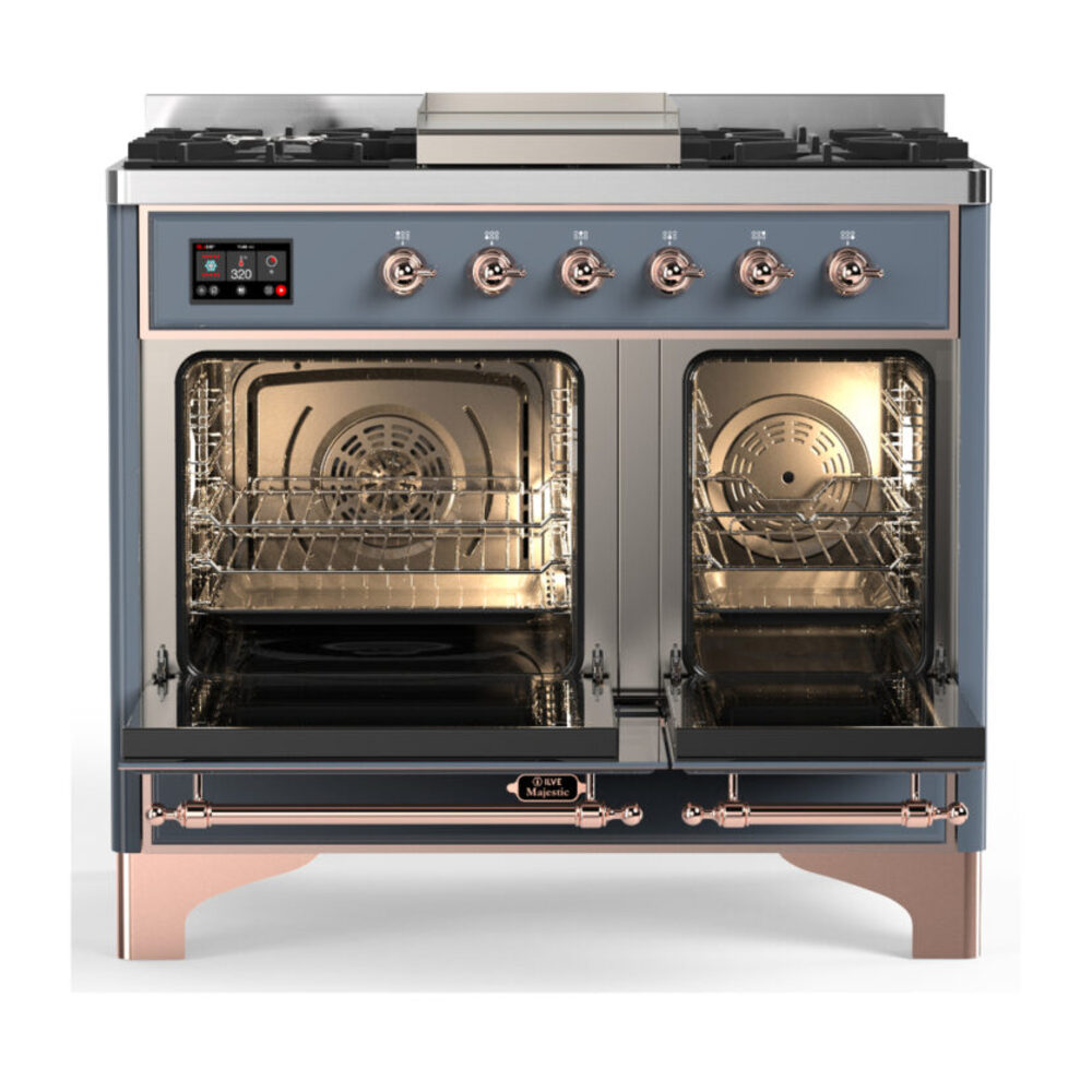 ILVE-UMD40FNR3BGP-Double Oven Open View