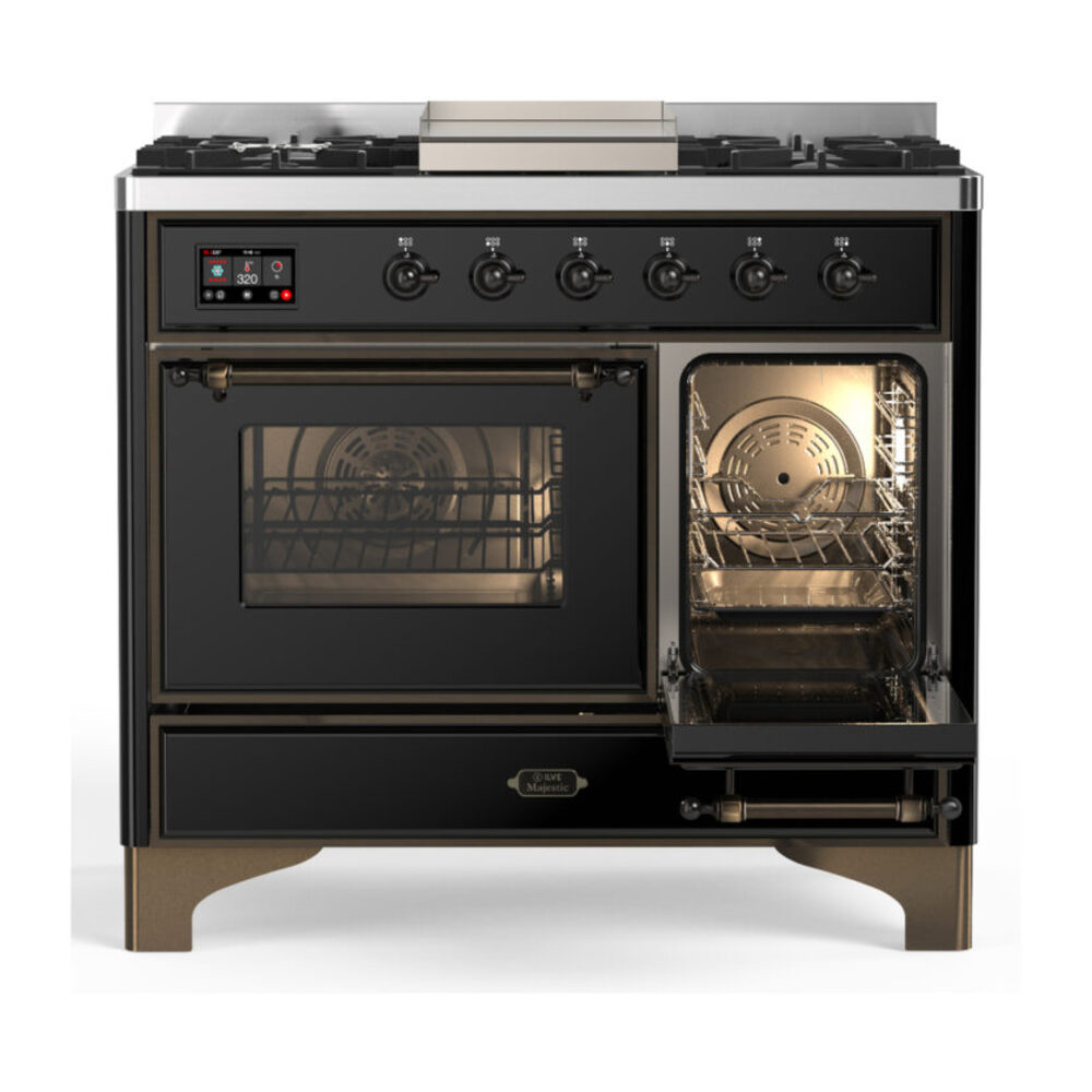 ILVE-UMD40FNR3BKB-Secondary Oven Open View