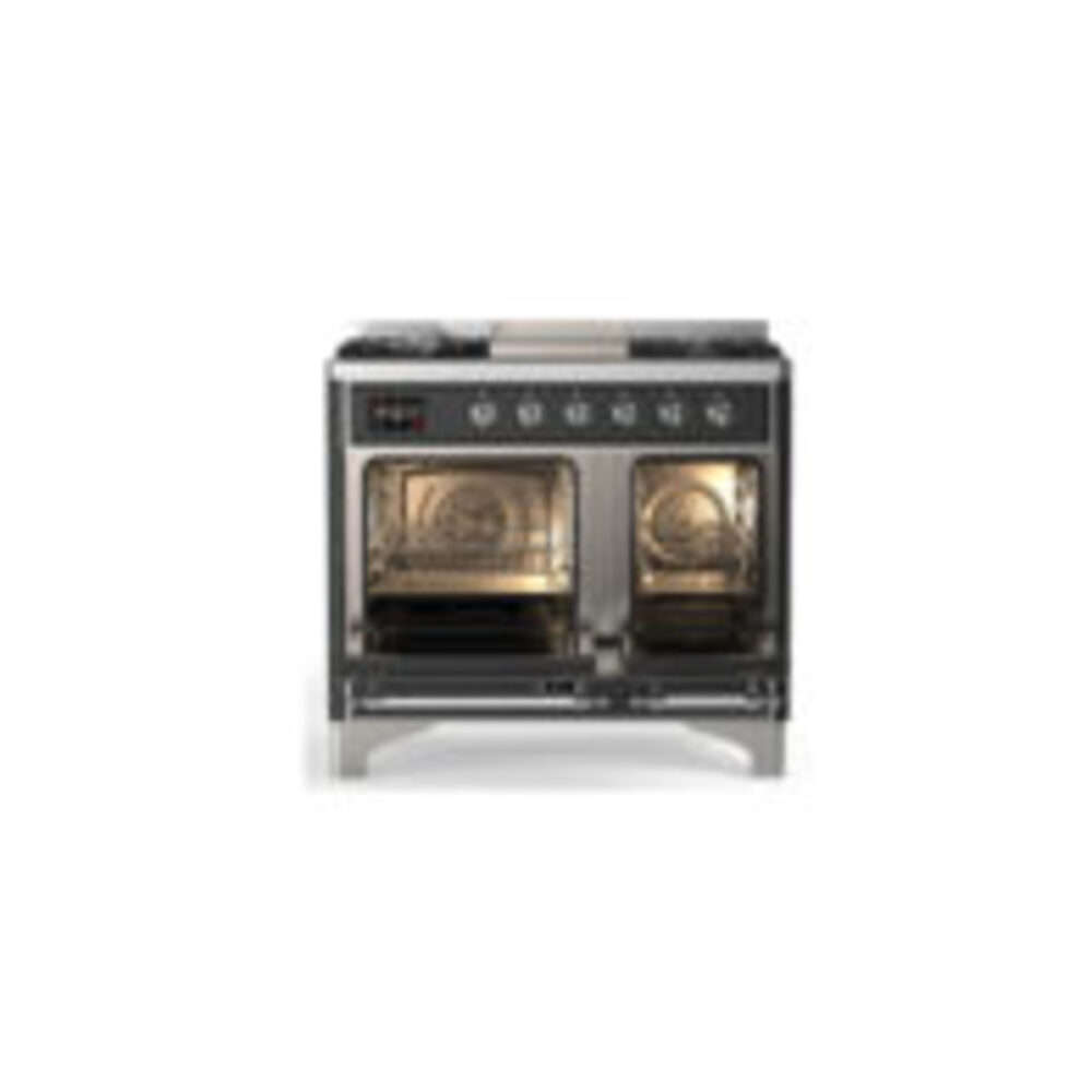 ILVE-UMD40FNR3BKCLP-Double Oven Open View