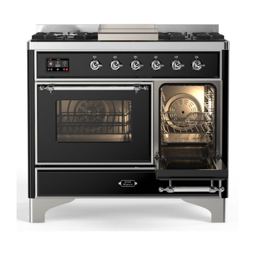 ILVE-UMD40FNR3BKC-Secondary Oven Open View