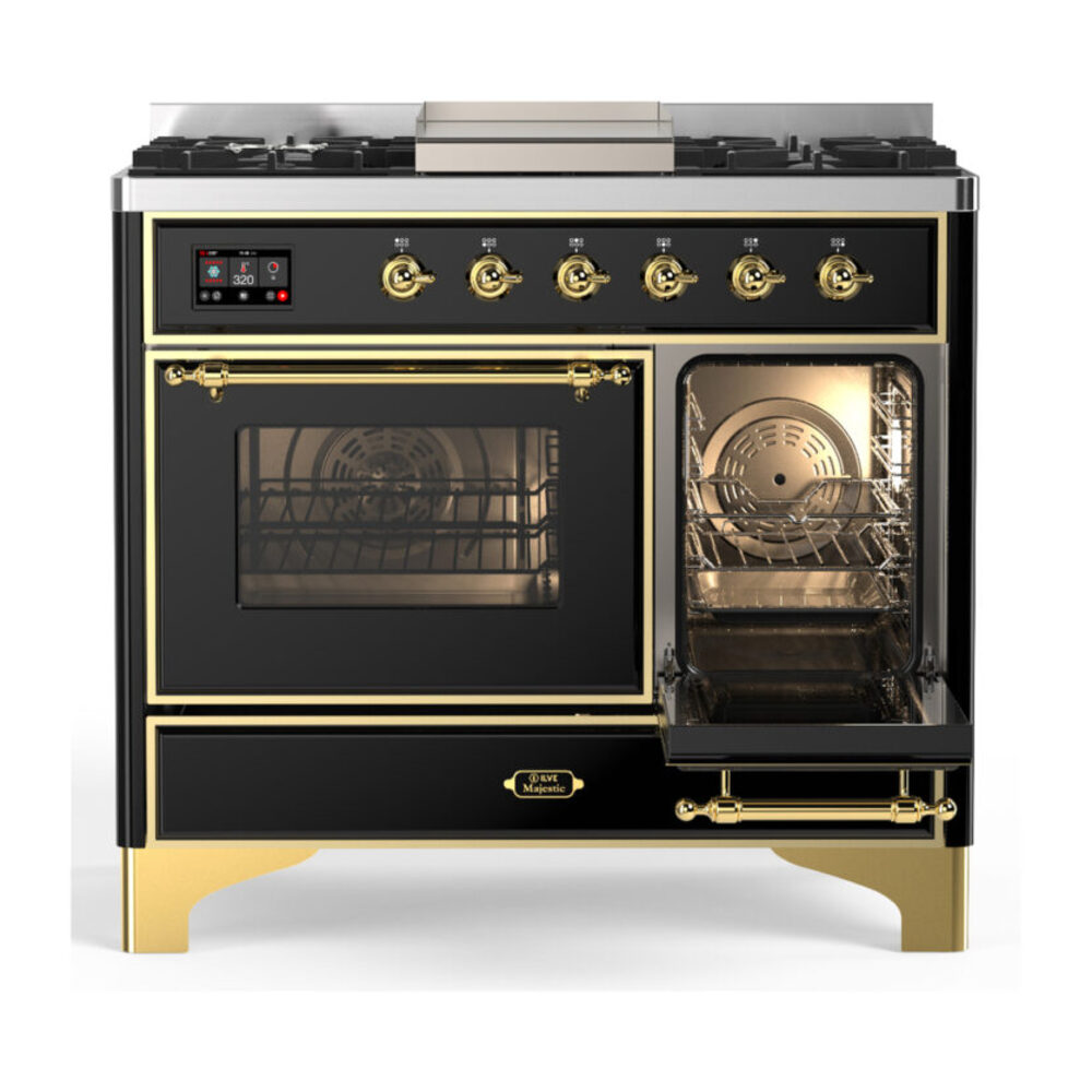 ILVE-UMD40FNR3BKG-Secondary Oven Open View