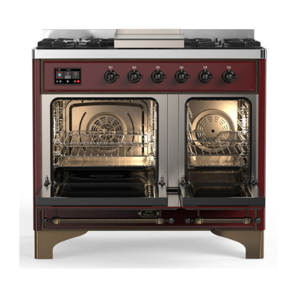 ILVE-UMD40FNR3BUBLP-Double Oven Open View