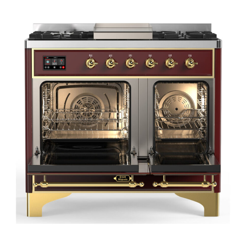 ILVE-UMD40FNR3BUGLP-Double Oven Open View