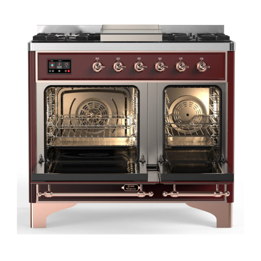 ILVE-UMD40FNR3BUPLP-Double Oven Open View