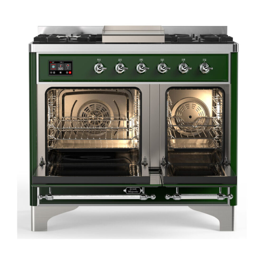 ILVE-UMD40FNR3EGCLP-Double Oven Open View