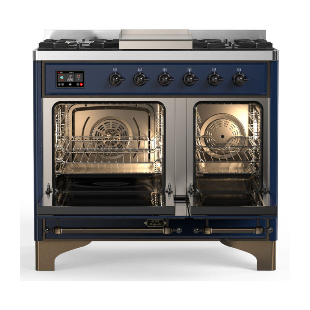 ILVE-UMD40FNR3MBBLP-Double Oven Open View